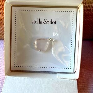 NIB Stella & Dot Intention Stone Charm - love